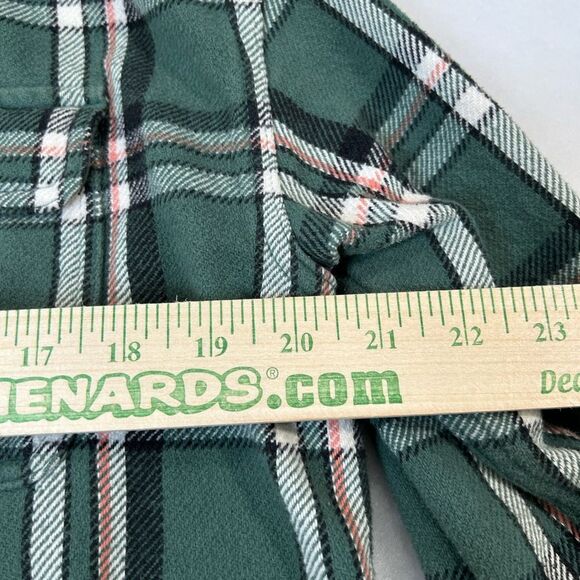 American Eagle Outfitter Green Plaid Shacket Thick Button Up Shirt Men’s Sz M - Picture 5 of 14